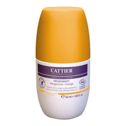 Cattier desodorante fresco cítrico roll-on 50ml