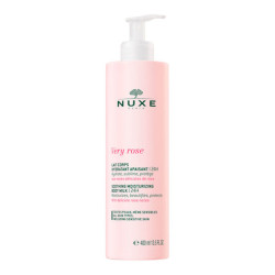 Nuxe Very Rose loción corporal hidratante calmante 24h 400ml