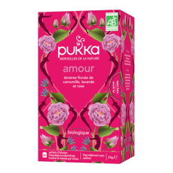 Pukka infusión de amor ecológica 20 bolsitas de té