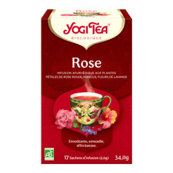 Yogi Tea rosa 17 bolsitas de té