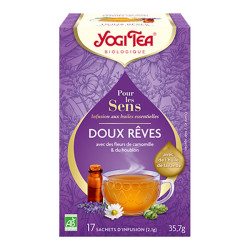 Yogi Tea bio para los sentidos dulces sueños 17 bolsitas 35g