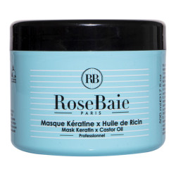 Rosebaie Mascarilla de queratina y aceite de ricino 500ml