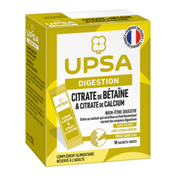 UPSA Digestión Citrato de Betaína y Citrato de Calcio 10 dosis de sobres