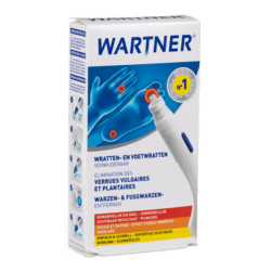 Wartner Cryopharma pluma ácida para verrugas en manos y pies 2.0