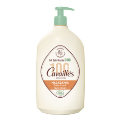Rogé Cavaillès Gel de baño y ducha de Macadamia bio 1L