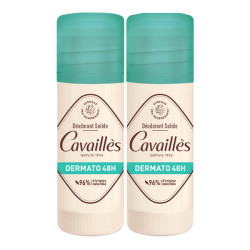 Rogé Cavaillès desodorante sólido Dermato 48h stick lote de 2x40ml