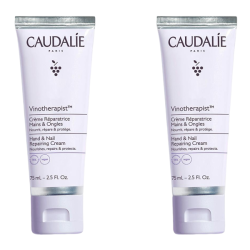 Caudalie Vinotherapist Crema Reparadora de Manos y Uñas Lote de 2 x 75ml