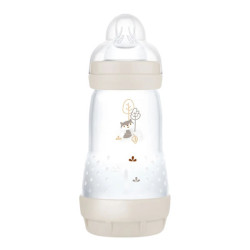 MAM Easy Start 260ml biberones anticólicos caudal 2, 2 meses+ arena