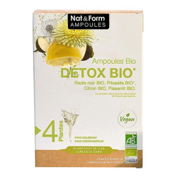 Nat&Form Organic Detox 20 ampollas