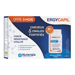 Nutergia Ergycapil fortificado cabello y uñas 3x90 cápsulas