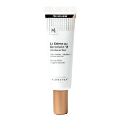 Novexpert pro-melanina caramelo crema brillo dorado 30ml
