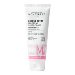 Novexpert mascarilla detox con crema de arcilla rosa magnésica 75ml