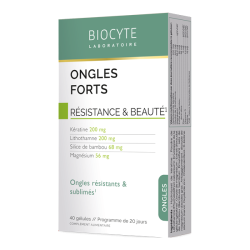 Biocyte Uñas Fuertes Caja de 40 cápsulas