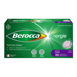 Berocca Energy sabor grosella negra 30 comprimidos efervescentes