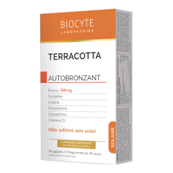 Cóctel autobronceador Biocyte terracota 30 cápsulas