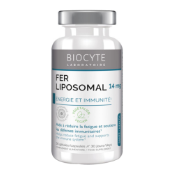 Biocyte fe hierro liposomal 30 cápsulas