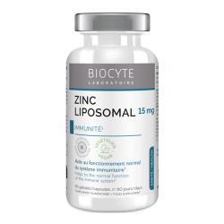Biocyte zn zinc liposoma caja de 60 cápsulas