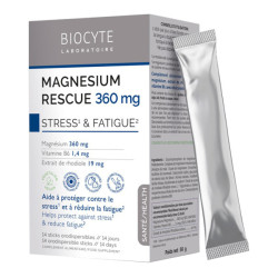 Biocyte Magnesio Rescate 360mg 14 sticks