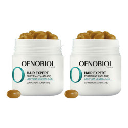 Oenobiol Hair Expert Fortificante Antiedad capilar pack de 2x30 cápsulas