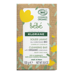 Klorane Bébé Lavado Sólido Caléndula Bio 100gr