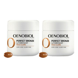 Oenobiol Perfect Bronze autobronceador piel clara 2x30 cápsulas