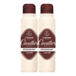 Rogé Cavaillès Desodorante L'Homme 48h frescor spray pack de 2x150ml