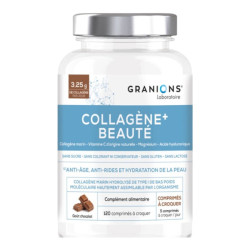 Granions Colágeno+ Galleta de belleza 120 comprimidos masticables