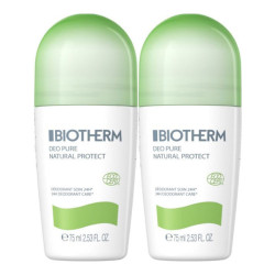 Biotherm Déo Pure Natural protect desodorante 2x75ml pack