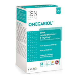 Ineldéa Omegabiol salud cardiovascular y cognitiva 60 cápsulas