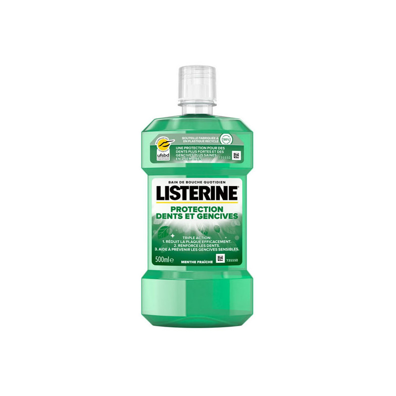 Listerine baño ducha tratamiento profesional encías 500ml