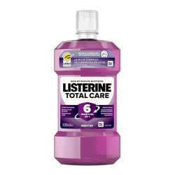 Listerine total care 6 en 1 enjuague bucal diario menta 95ml