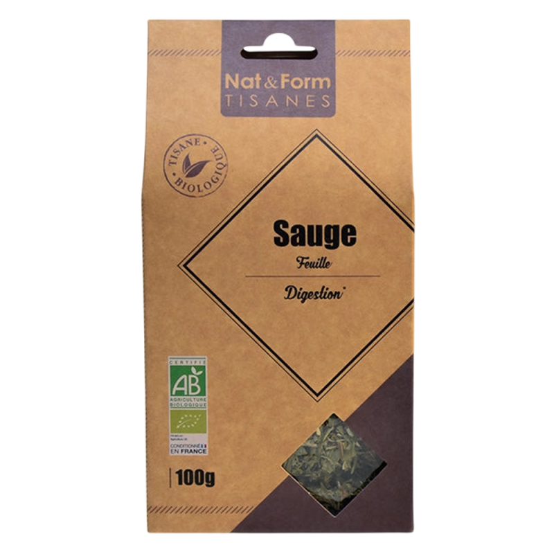 Nat&Form Tisana de salvia ecológica 100g