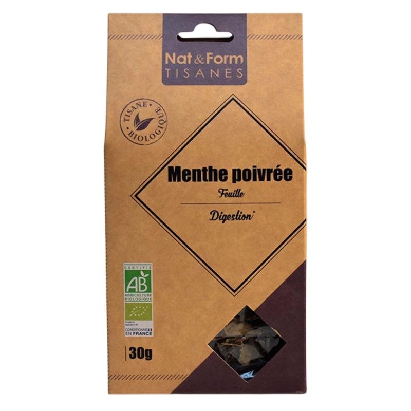 Nat&Form Menta en infusión bio 30g