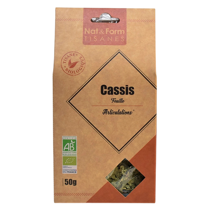Nat&Form Grosella negra tisana bio 50g Nat&Form Grosella negra tisana bio 50g