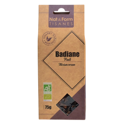 Nat&Form Infusión ecológica de anís estrellado 75g