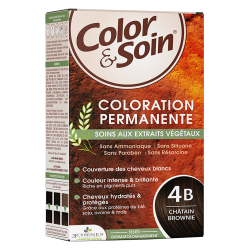 Les 3 chênes color & soin color de pelo castaño brownie 4B 135ml