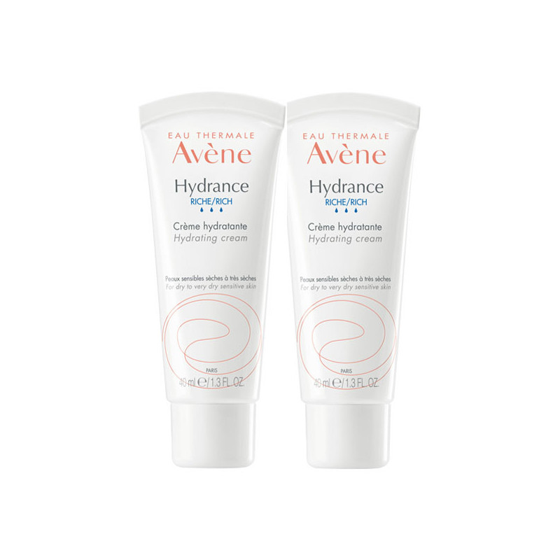 Avene Hydrance Riche Crema Hidratante Rostro 2x40ml