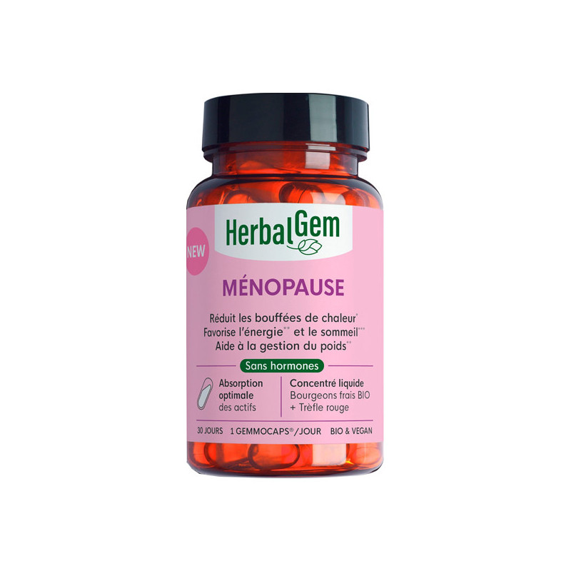 Herbalgem Menopausia bio 30 cápsulas
