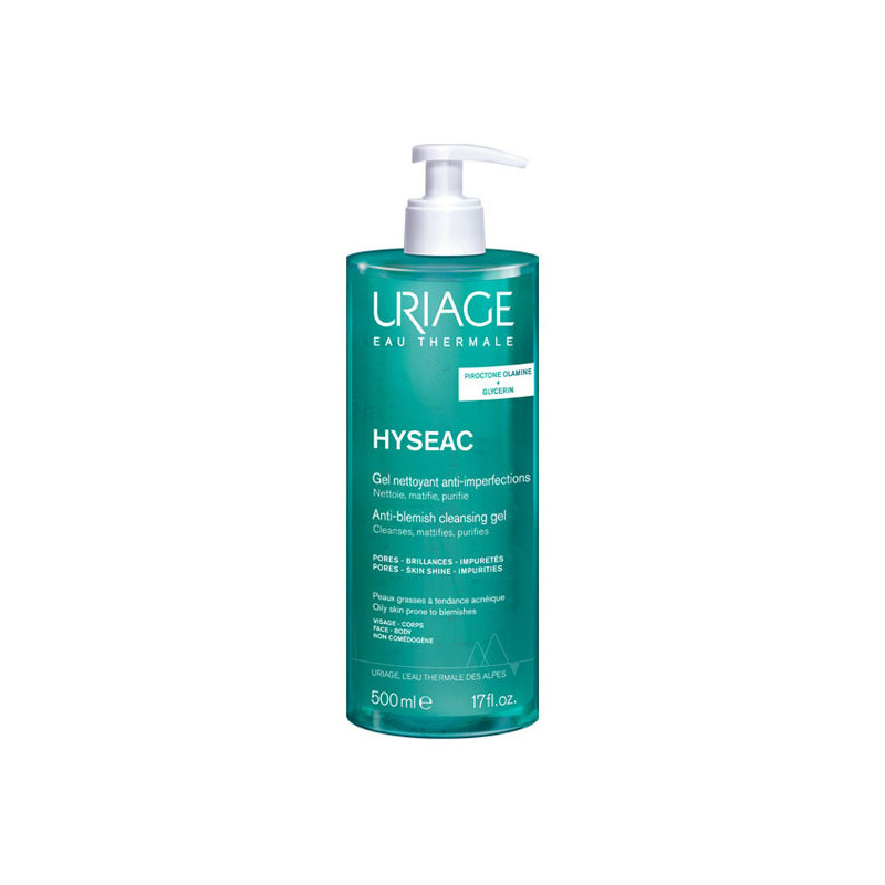 Uriage Hyséac Gel Limpiador Anti-Imperfecciones 500ml