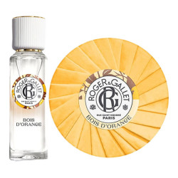 Roger & Gallet Benevolent Orange Wood Gift Set eau parfumée 30ml + jabón 100gr