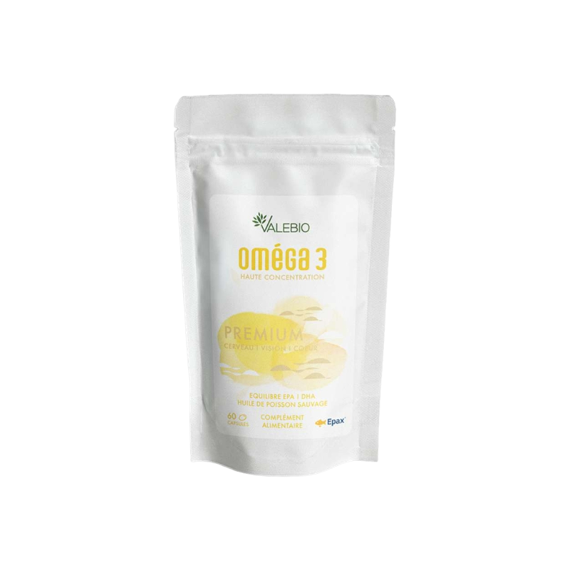 Valebio Omega 3 Epax 60 cápsulas