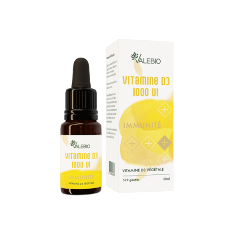 Valebio Vitamina D3 Vegetal 1000 UI 20ml