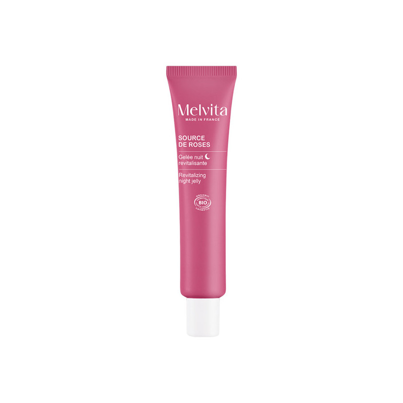 Melvita Source de Roses Gel de noche revitalizante bio 40ml