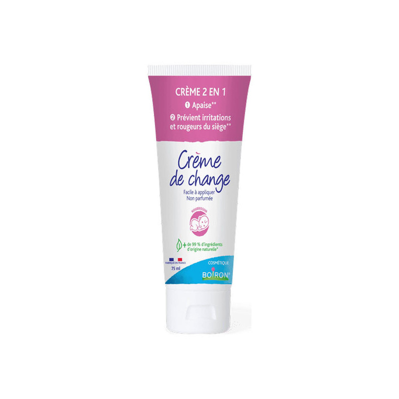 Crema para el cambio de pañal 2 en 1 Boiron - 75ml