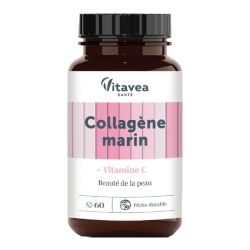 Vitavea Santé Colágeno Marino + Vitamina C Belleza de la Piel 60 comprimidos
