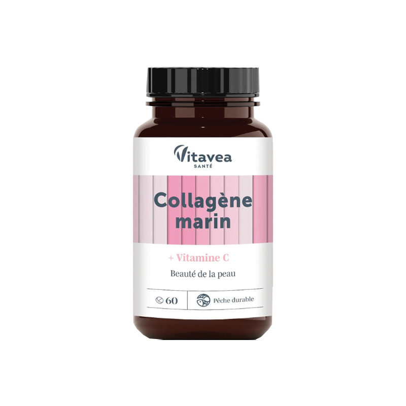 Vitavea Santé Colágeno Marino + Vitamina C Belleza de la Piel 60 comprimidos