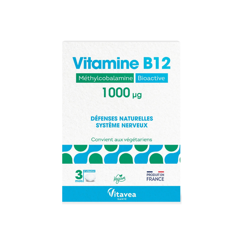 Vitavea Santé Vitamina B12 1000 µg 90 comprimidos