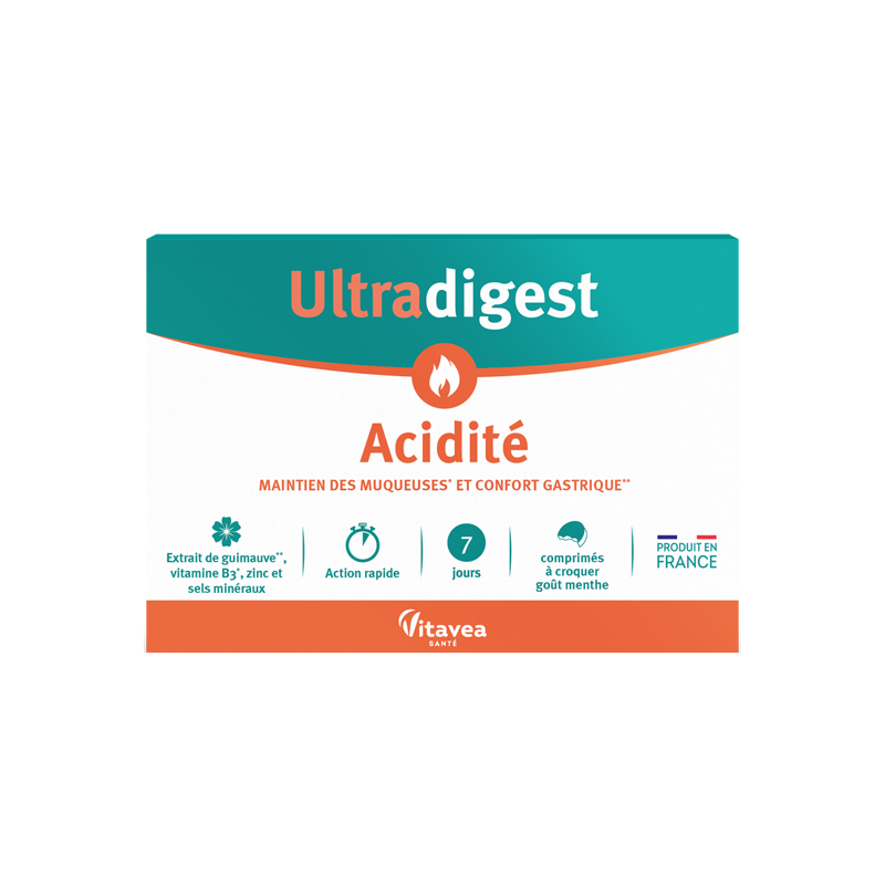 Vitavea Santé Ultradigest Acidez 14 comprimidos masticables