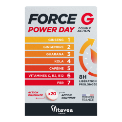 Vitavea Santé Forge G Power Día 20 comprimidos