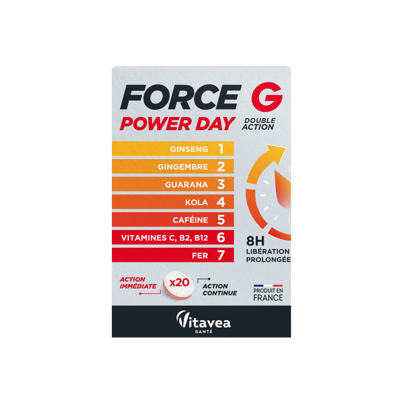 Vitavea Santé Forge G Power Día 20 comprimidos